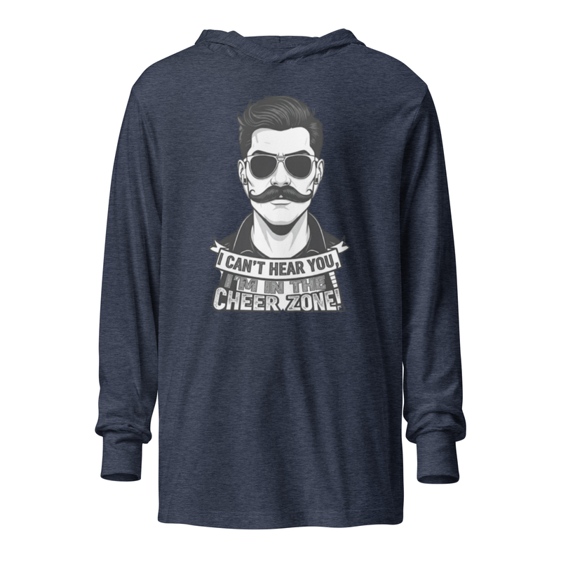 In the Cheer Zone - Hooded T mockup 3