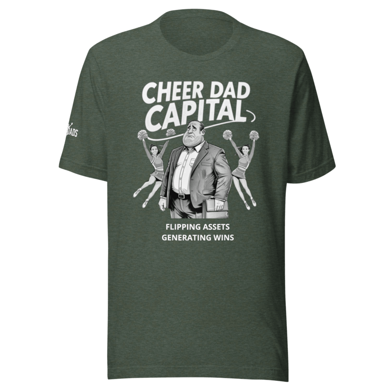 Cheer Dad Capital - T Shirt - MatDads