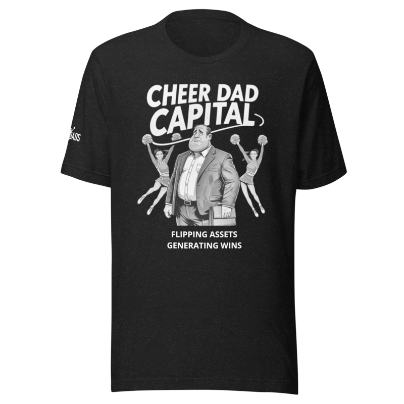 Cheer Dad Capital - T Shirt mockup 1