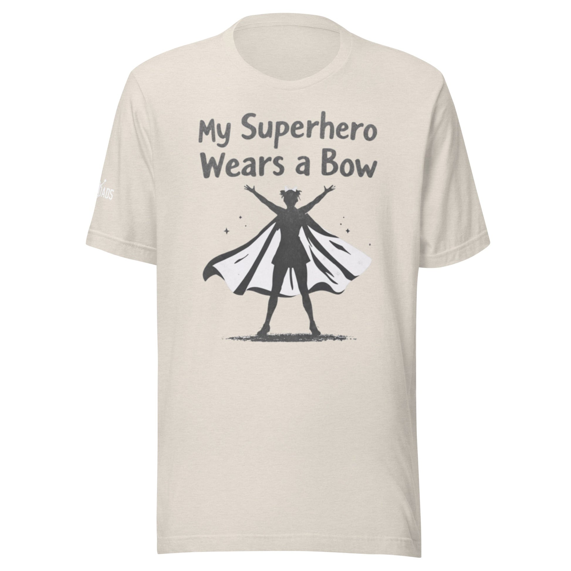 My Superhero Wears a Bow - T Shirt - MatDads