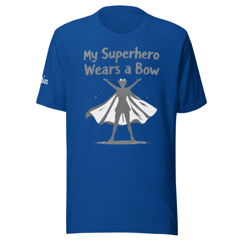 My Superhero Wears a Bow - T Shirt - MatDads