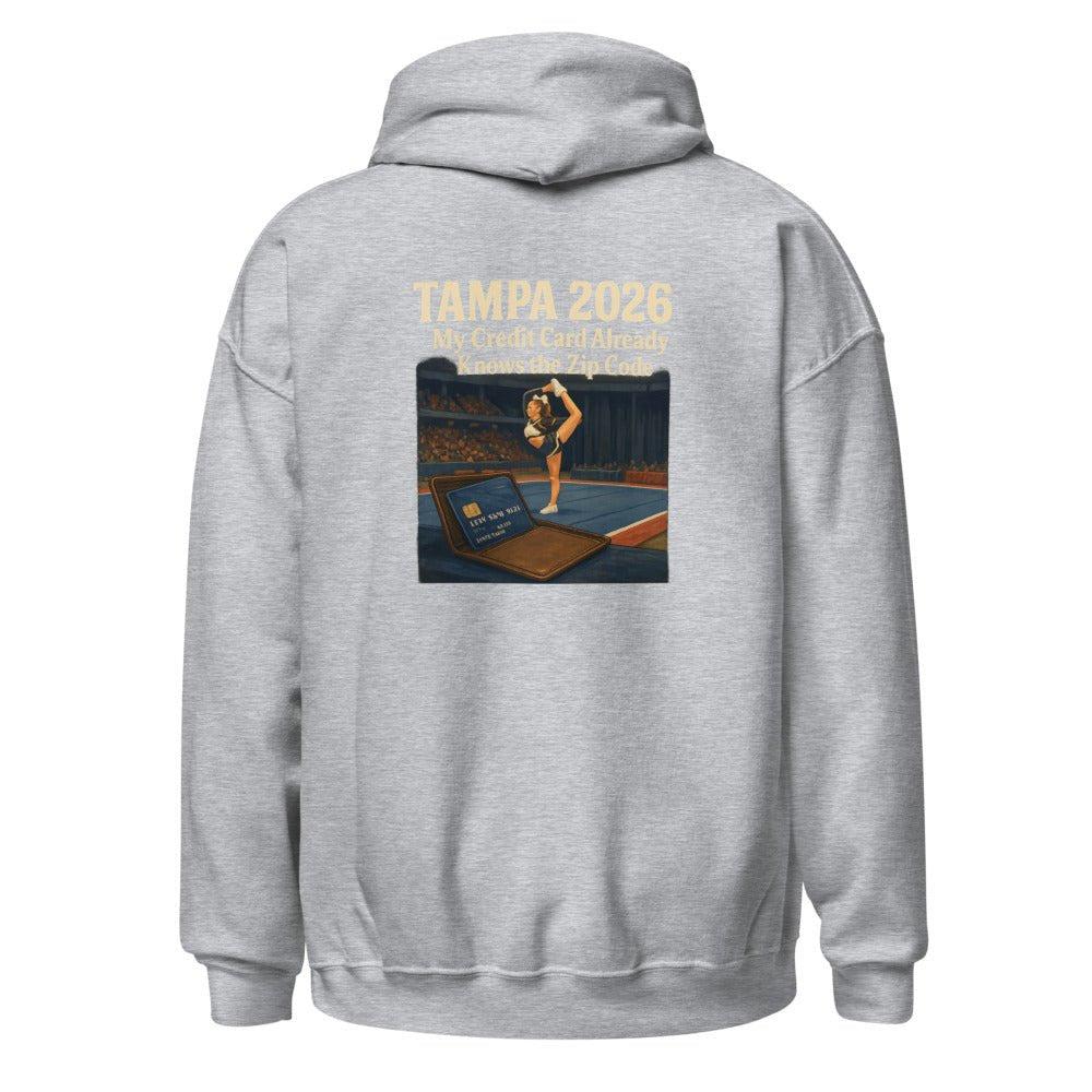 Tampa 2026: My Credit Card Already Knows the Zip Code - Hoodie - MatDads