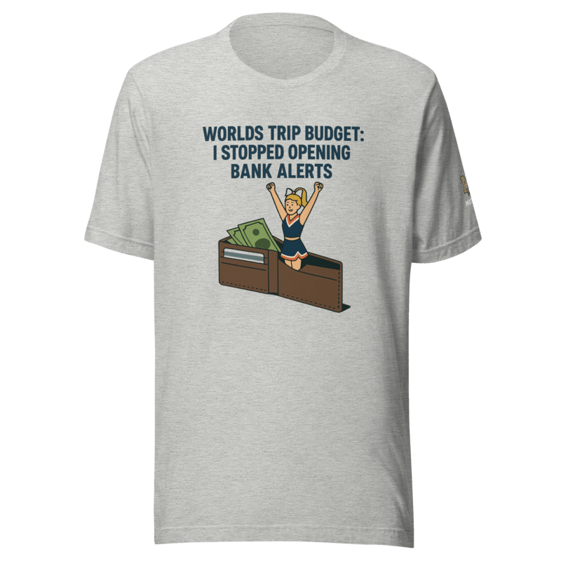 Worlds Trip Budget: I Stopped Opening Bank Alerts - T Shirt - MatDads